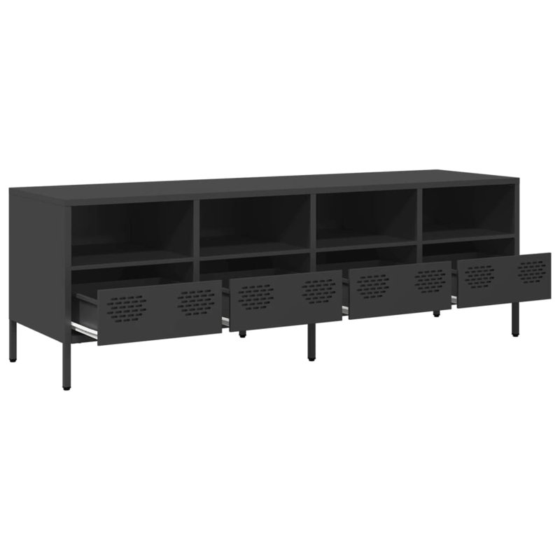 Daumantas TV Stand for TVs up to 24", Black