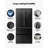 French Door Refrigerator 18.9 Cu. Ft. Kitchen Fridge with LED Display