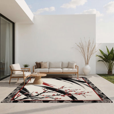 Tapis intérieur et extérieur Cherry Breeze