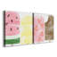 Popsicles I - ensemble de 2 reproductions sur toiles tendues-597888521