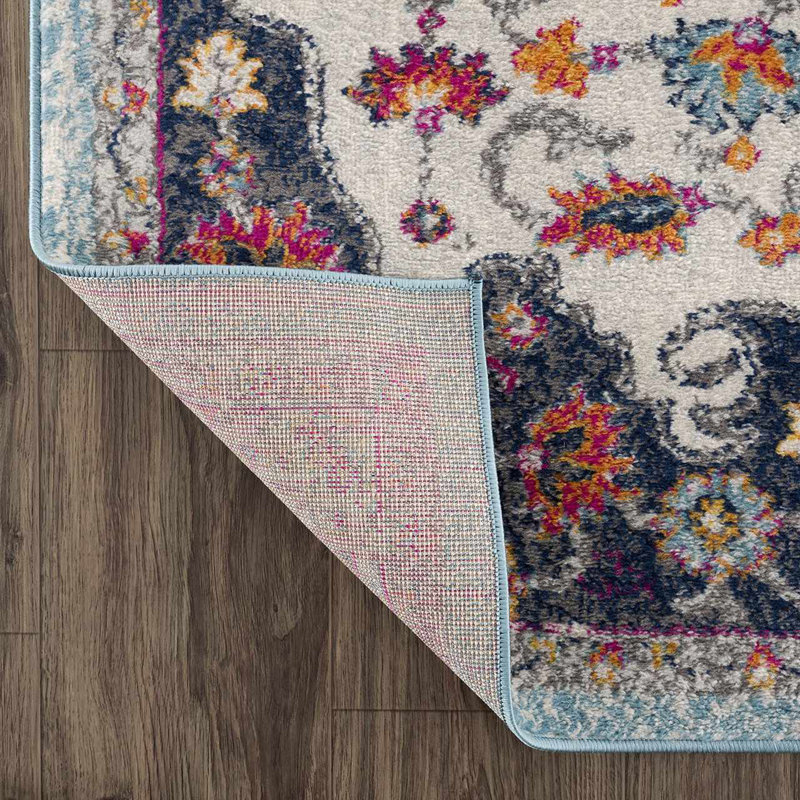 Favreau Oriental Indoor Rug, Rectangle 6'7" x 9'