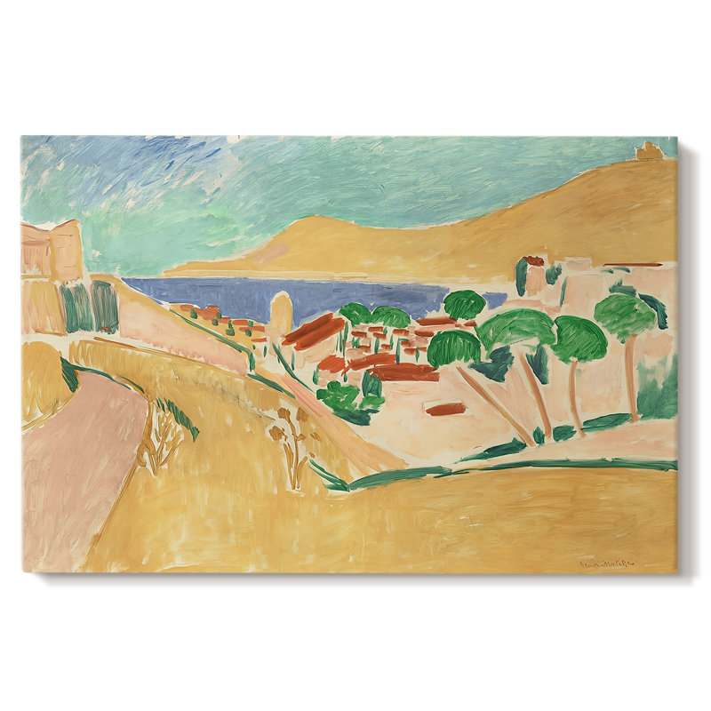 View of Collioure-Henri Matisse-Gallery Wrapped Canvas-c. 1905, 40 x 60