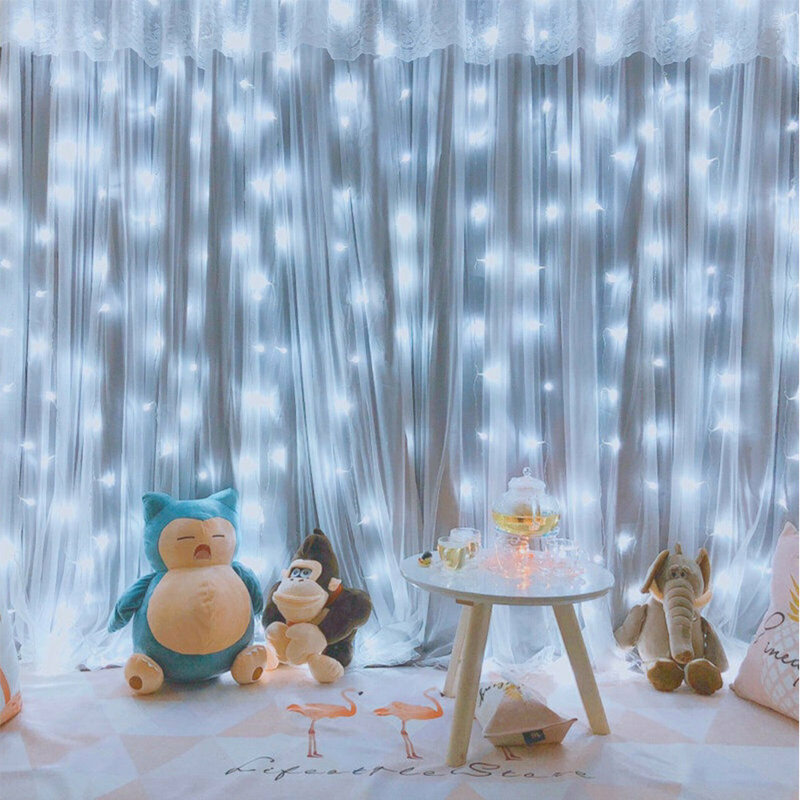 Guirlande de 30 lumières, Blanc, 448 lumières
