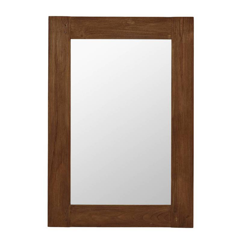 Lucas Wood Flat Wall Mirror
