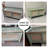 Green Solid Wood Bench