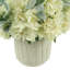 Velveteen Green Faux Floral in Vase