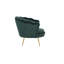 Fauteuil demi-tonneau en velours 32,5 po Mandloi-1072885161