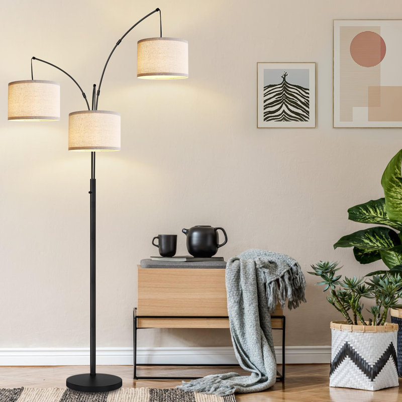Ammara 79.88'' Tree Floor Lamp, White