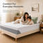 10 Inch  Queen Gel Memory Foam Large Mattress, Suitable For Cool Nights And Decompression, Medium Plush Mattress-838152110-838152109