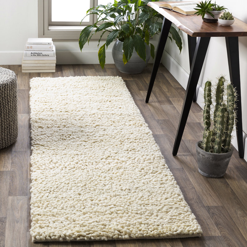 Aros Wool Area Rug, Round 8'