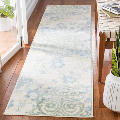 Tapis floral Aleccia Performance