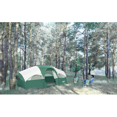 EROMMY 8.8 ft. x 13 ft. Inflatable Camping Tent with Pump, 115 SFT