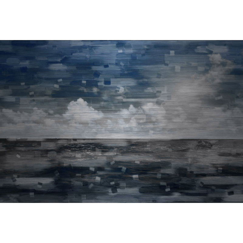 «Penzance» par Parvez Taj, reproduction sur métal, H 16 po x l 24 po