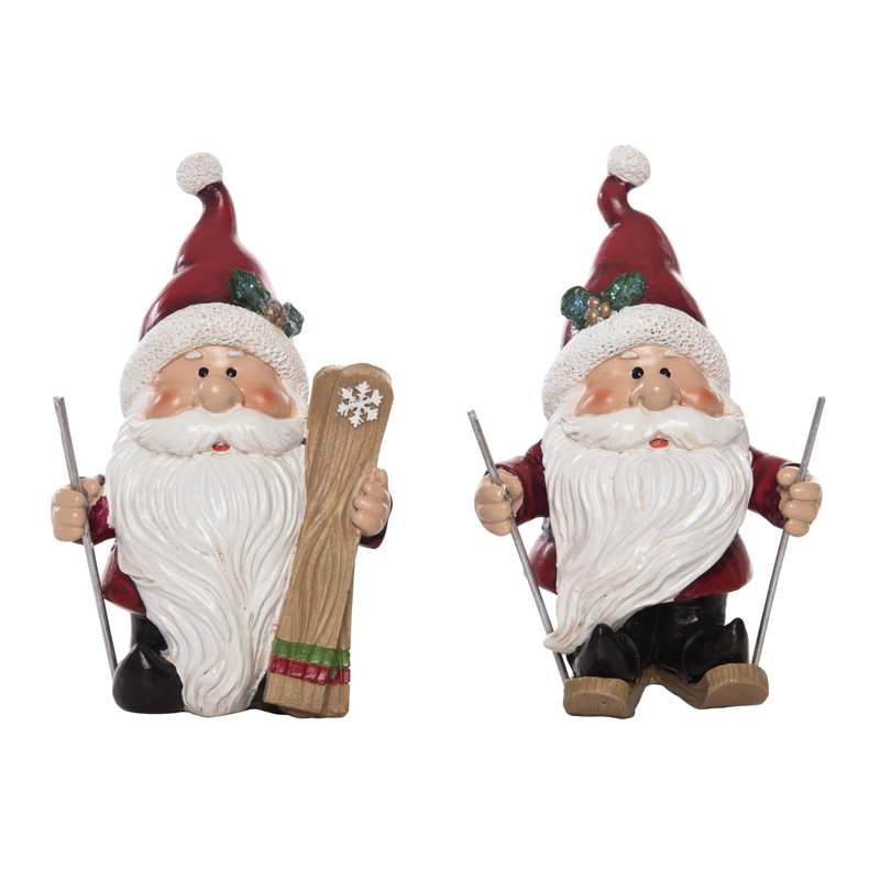  Ensemble de 2 décorations de Noël en résine