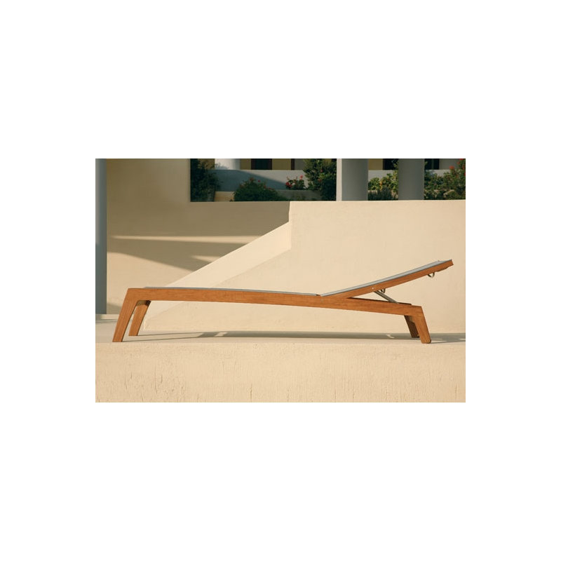 Horizon Outdoor Lounge Chair, Titanium