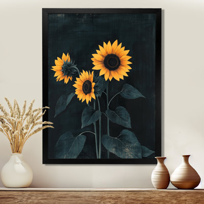 Impression sur toile florale, "D craint"