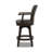 Meola Swivel Upholstered Counter Stool with Solid Wood Frame-593858115-590138086