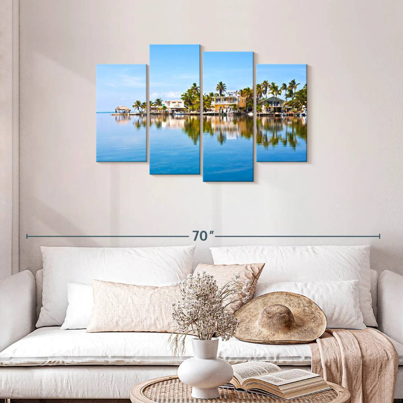 Gillard Key West Seaside Town, 27"H x 43"W