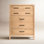 5 - Drawer Dresser with Mirror