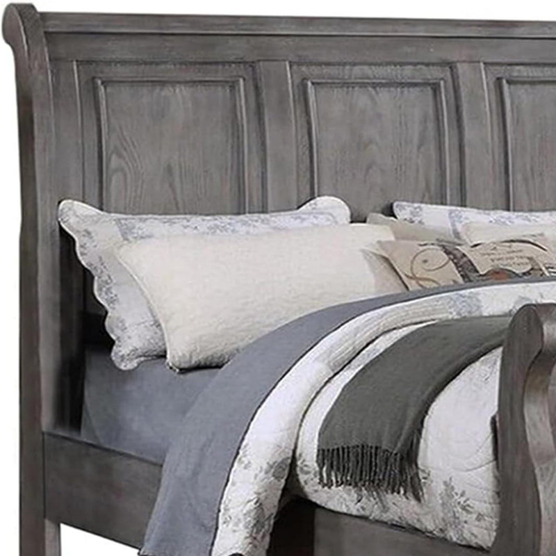 Tête de lit grise gris FB 1pc