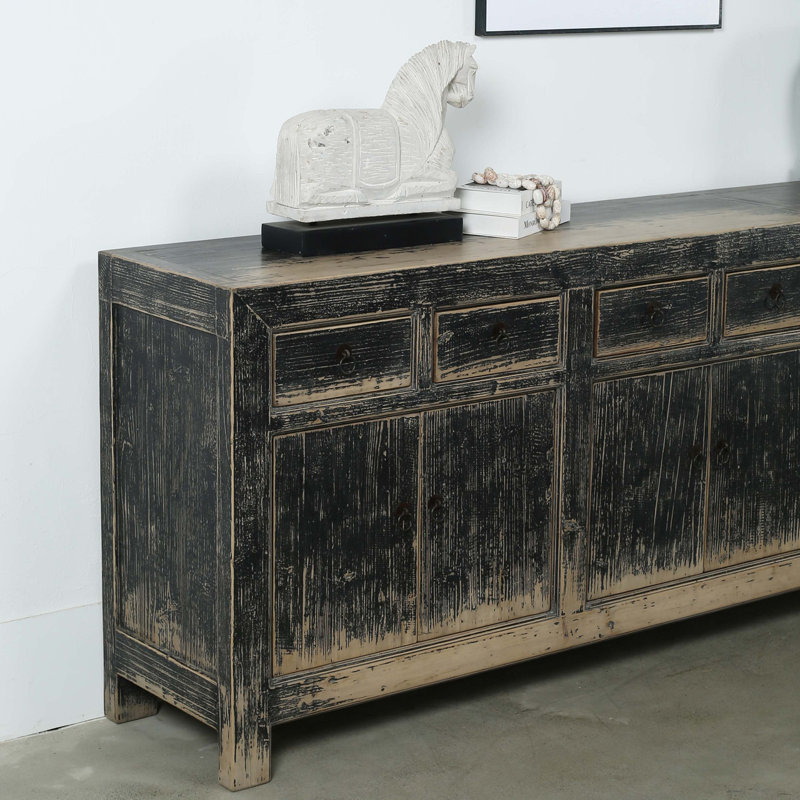 119'' W Sideboard, Black