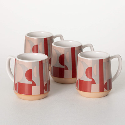 Tasse à café rétro en céramique moderne