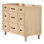 Base de meuble-lavabo simple en bois massif 42 po ARIEL Monreau