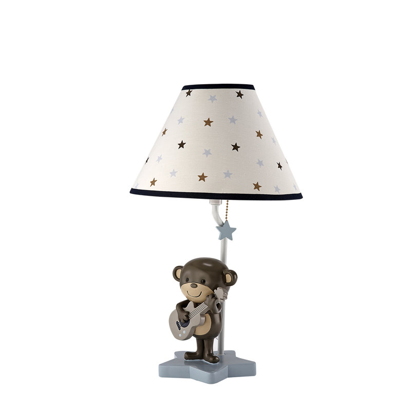 Monkey 18'' H Fabric Empire Lamp Shade