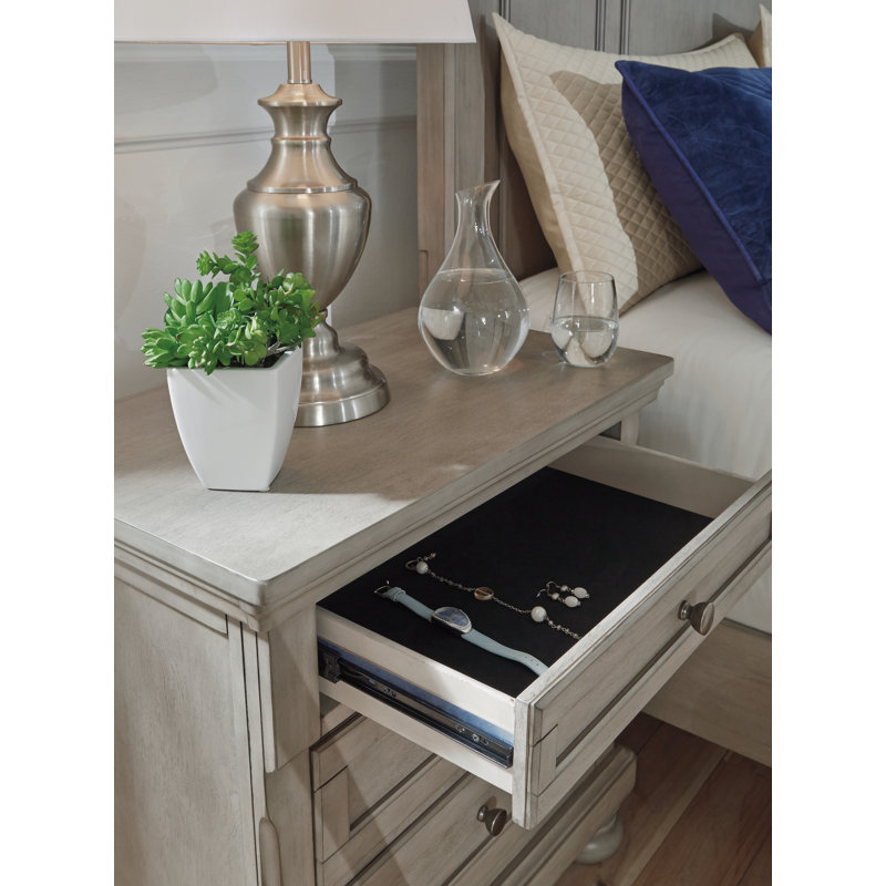 Table de chevet 2 tiroirs Austinburg