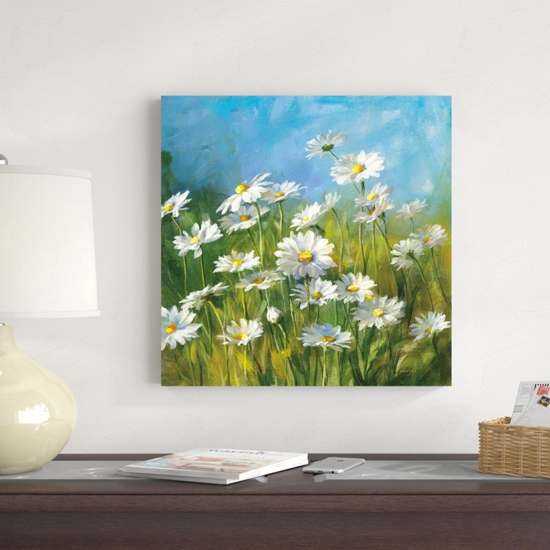 Summer Field II - Wrapped Canvas Print, 20" H x 20" W