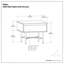 Table de bout avec tiroir Fallon