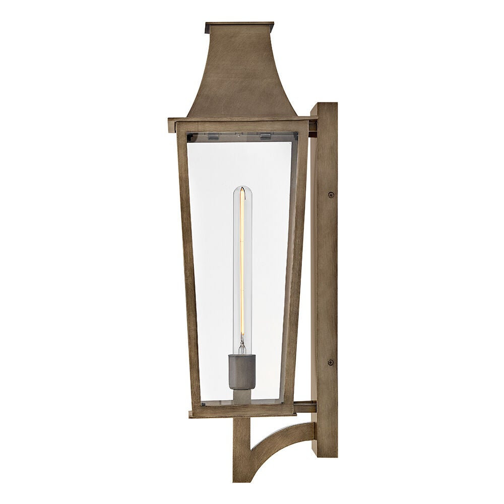 Georgetown Outdoor Wall Lantern, Burnished Bronze, 26.75" H x 8.5" W x 9.75" D