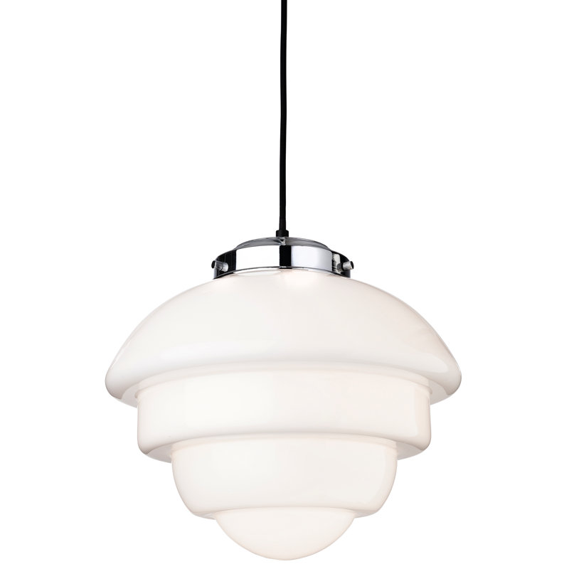 1 - Light Chrome Geometric Pendant