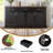 63 Inch Farmhouse Barn Door Buffet Cabinet With Door Storage Racks 2 Drawers And Coffee Bar Station-1003126432