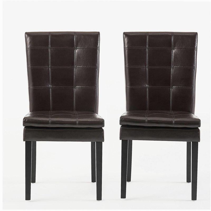High-back 2-piece dining table and chair set