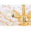 Lustre étagé de style bougie à 13 lumières avec cristal Stever-26824292-26824293