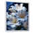 White Floater Framed