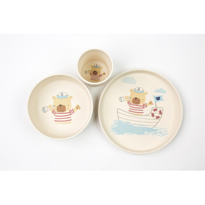 Kline 3 Piece Dinnerware Set