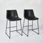 Gilgo Upholstered Counter Stool with Metal Frame-110531780-110531779