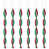 White/Green/Red selected
