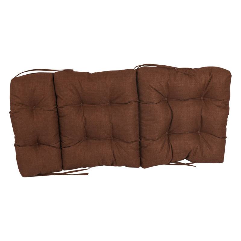 Outdoor Seat / Back Cushion, 20" W x 42" D, Cocoa