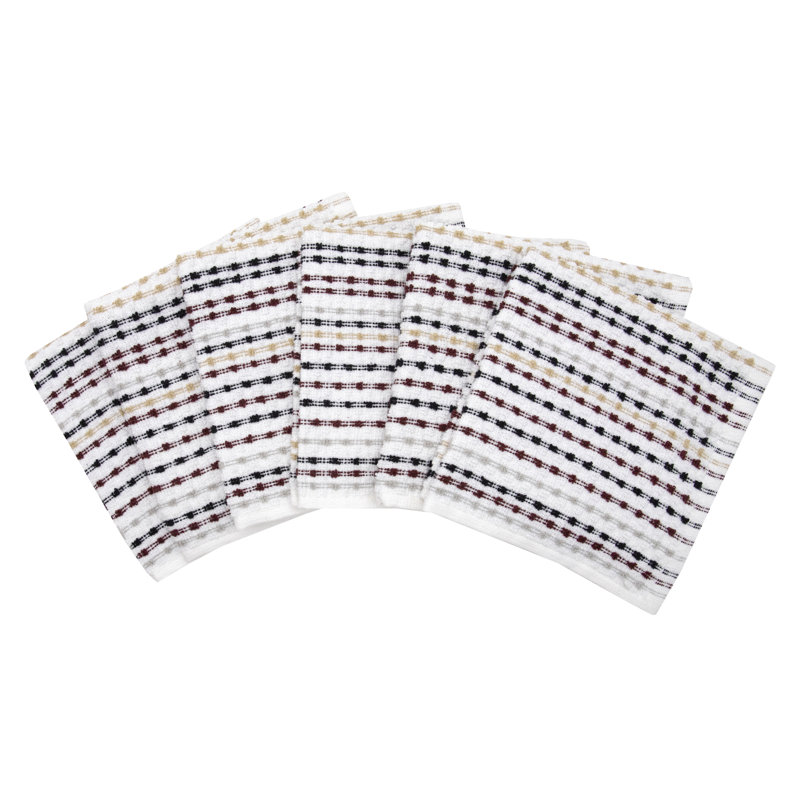 RITZ Cotton Pebble Bar Mop Cloths, Neutral