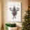 Toile tendue avec toile de sapin perlée de qualité supérieure