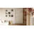Modern Faux Marble Console Table with Gold Metal Frame, Narrow Entryway Sofa Table with Bottom Shelf-2089451564
