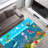 Exquisite Floral Elegance in a Soft Pile Printed Rug Bringing an Artistic Touch to Your Home Decor-951307055