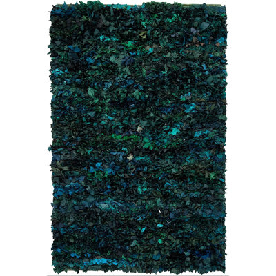 Godsey Shag Hand Woven Performance Rug
