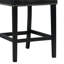 Parke Square 5PC Counter Height Dining Set-Table & Four Black PU Chairs