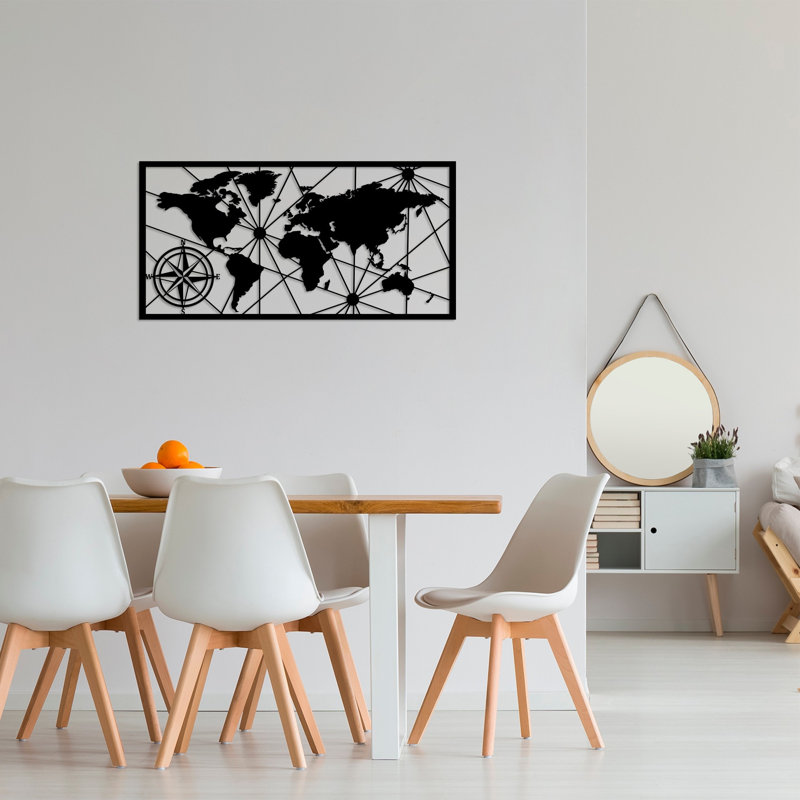 Décoration murale, H 15,75 po x l 31,5 po x P 0,6 po