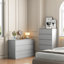 Commode double 6 tiroirs 47,2 po Dornisha