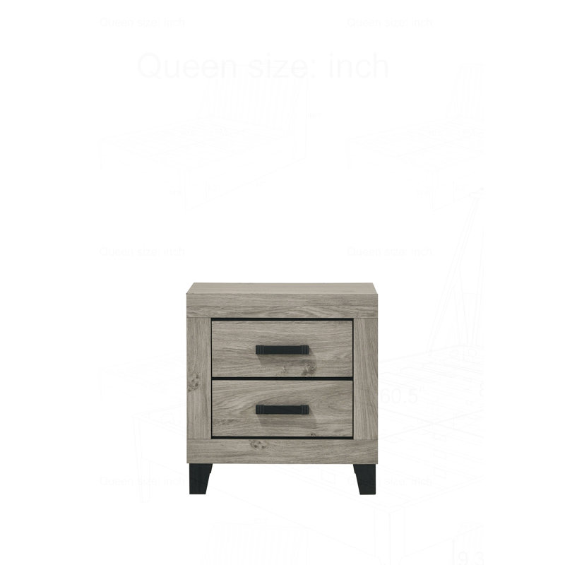 Table de chevet moderne et élégante en bois